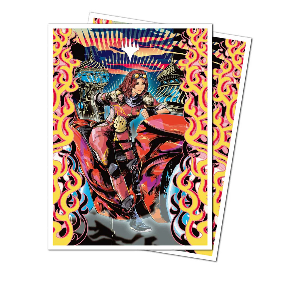 Buste Aetherdrift: "Chandra, Spark Hunter" APEX Deck Protector