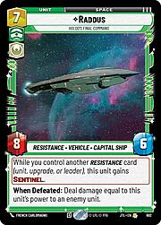 Raddus - Holdo's Final Command