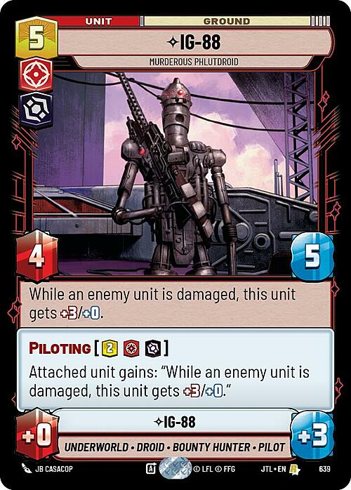 IG-88 - Murderous Phlutdroid Card Front