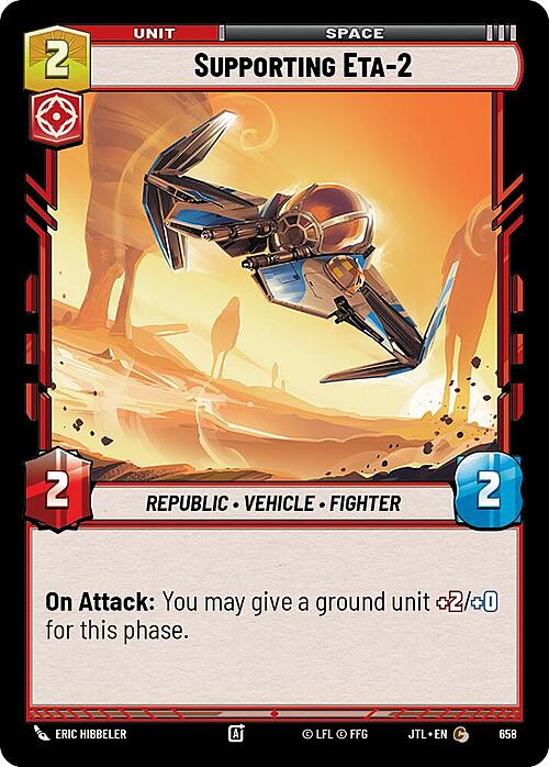 Supporting Eta-2 Card Front