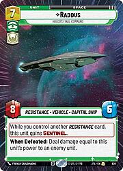 Raddus - Holdo's Final Command
