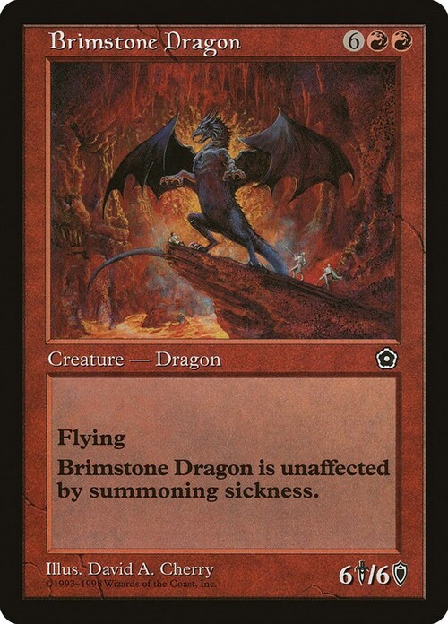 Brimstone Dragon Card Front