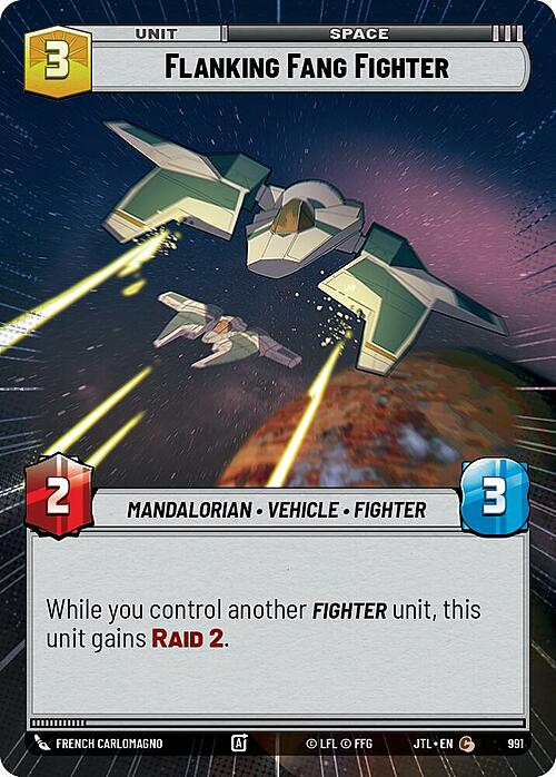 Flanking Fang Fighter Card Front