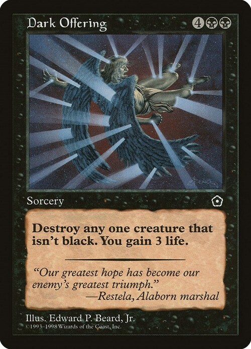 Dark Offering Card Front