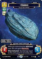 Raddus - Holdo's Final Command