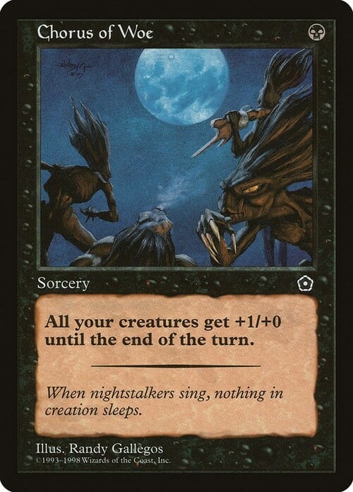 Chorus of Woe Card Front