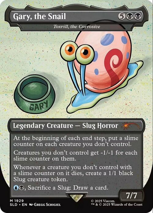 Toxrill, the Corrosive Card Front