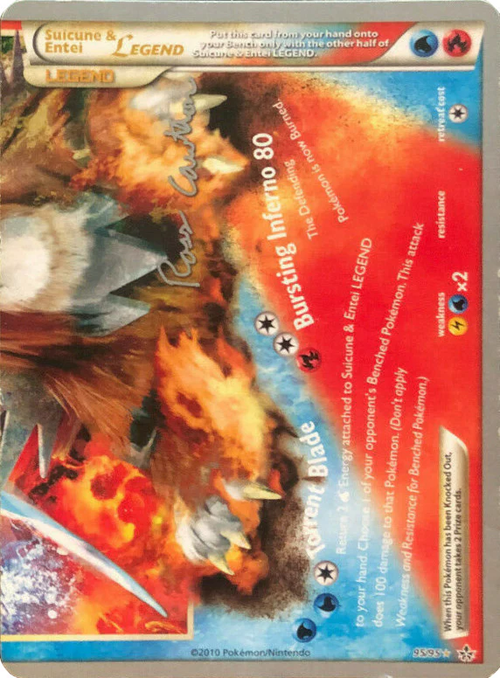 Suicune & Entei LEGEND Card Front
