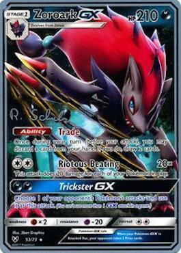 Zoroark GX Card Front