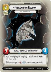 Millennium Falcon, Get Out And Push