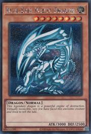 Drago Bianco Occhi Blu