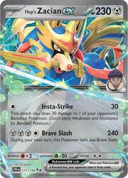 Zacian di Hop ex