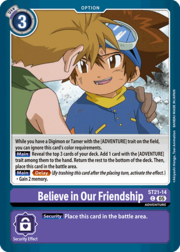 Believe in Our Friendship