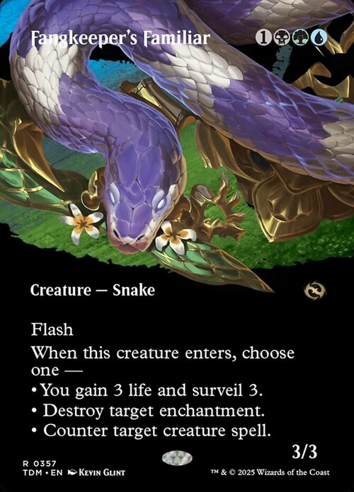 Fangkeeper's Familiar Card Front