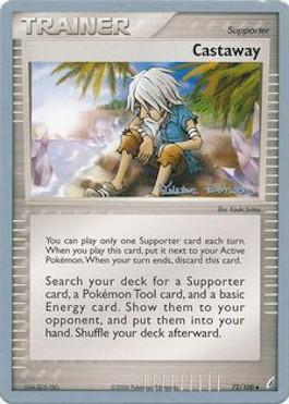 Castaway Card Front