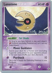 Lunatone Card Front
