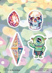 "Pick 'Em and Stick 'Em" Sticker Sheet