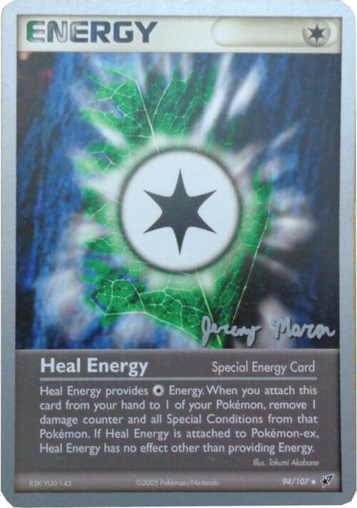 Heal Energy Card Front