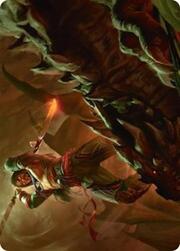 Art Series: Sarkhan's Resolve