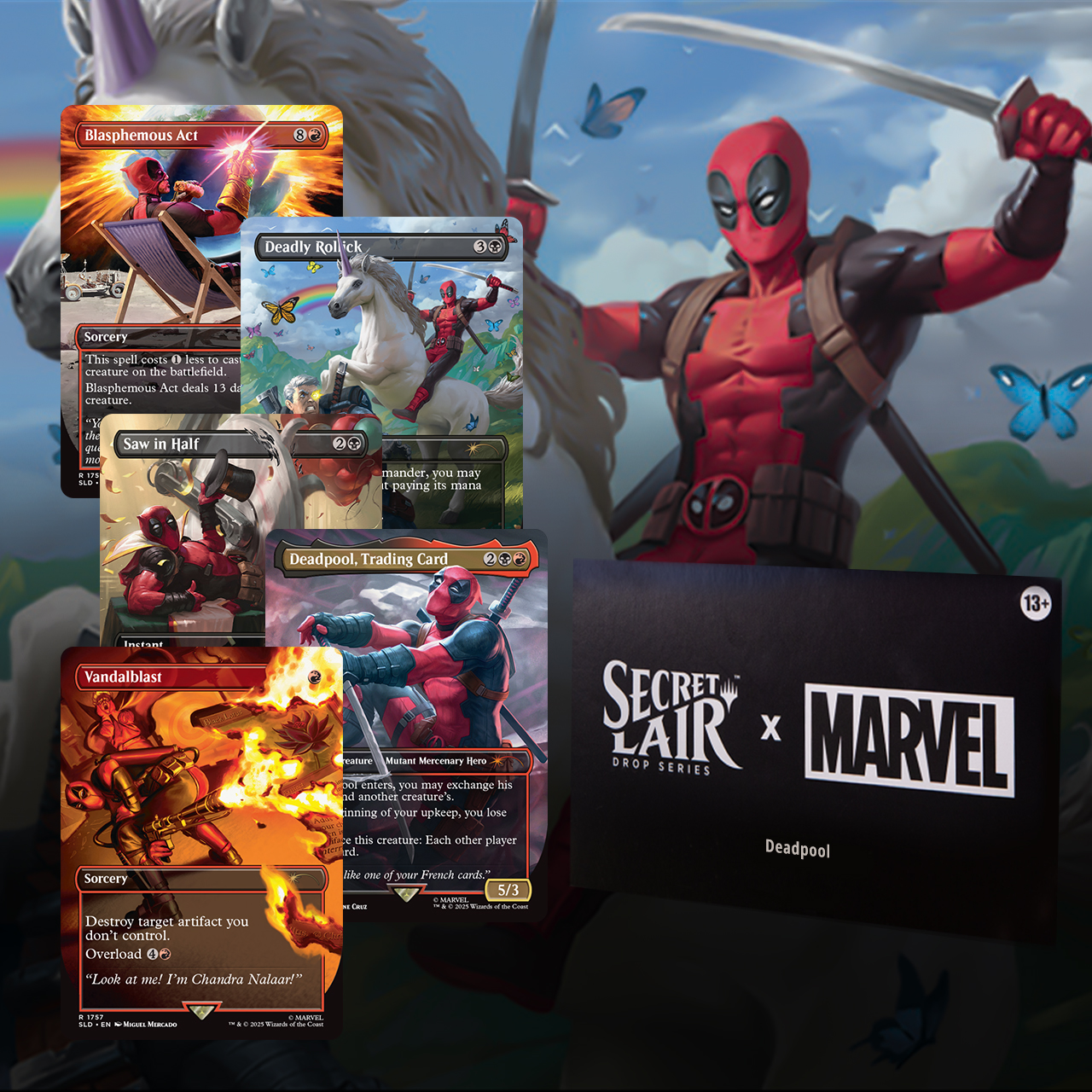 Secret Lair x Marvel's Deadpool