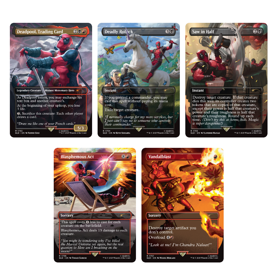 Secret Lair x Marvel's Deadpool Set
