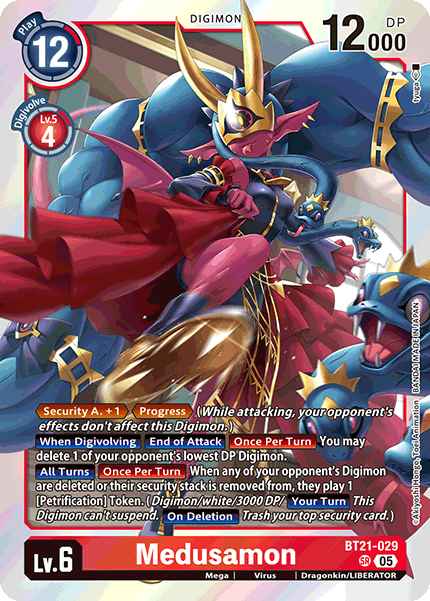 Medusamon Card Front