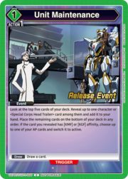 Unit Maintenance
