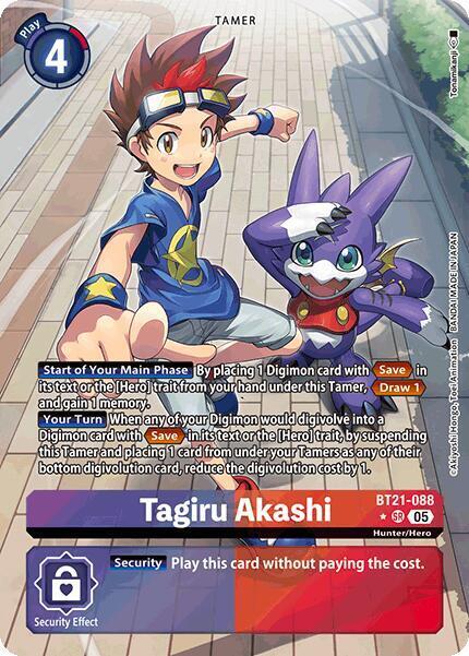 Tagiru Akashi Card Front
