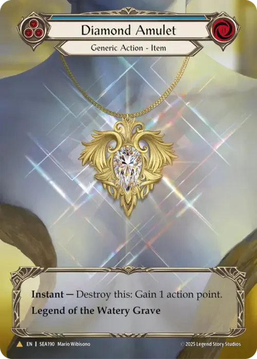 Diamond Amulet Card Front