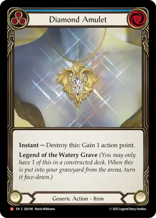 Diamond Amulet Card Front