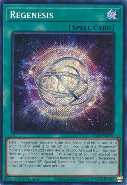 Regenesis Card Front
