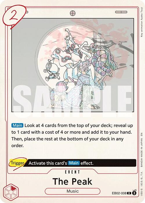The Peak Card Front