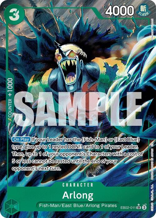 Arlong Card Front