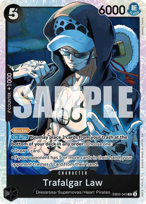 Trafalgar Law Card Front