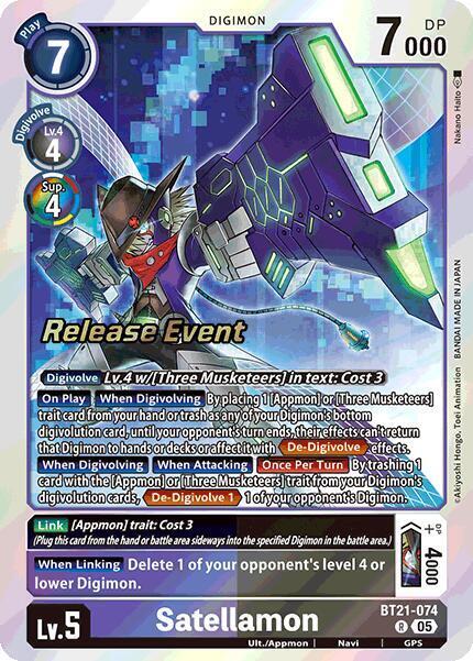 Satellamon Card Front