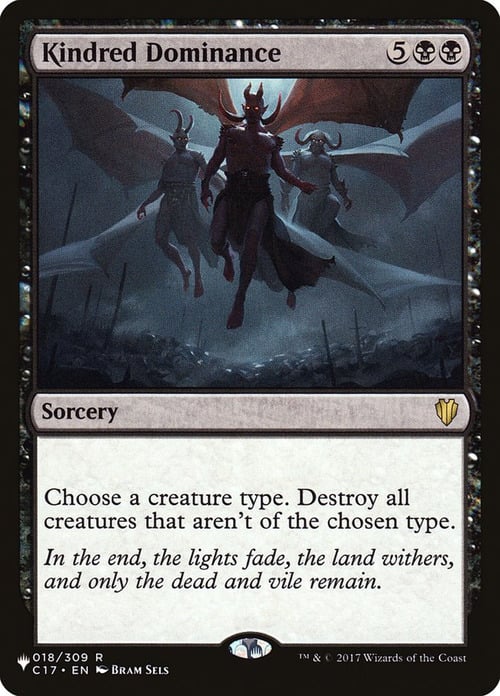 Kindred Dominance Card Front