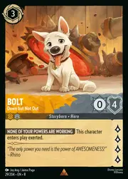 Bolt - Abbattuto ma Non Sconfitto