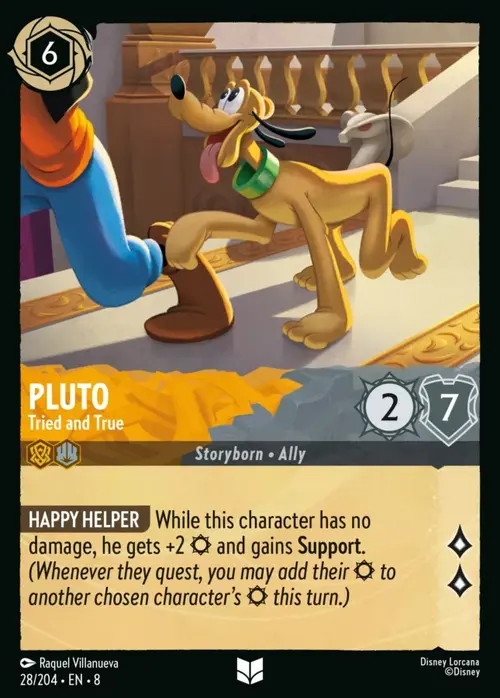 Pluto - Tried and True Card Front