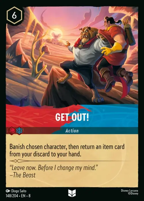 Get Out! Card Front