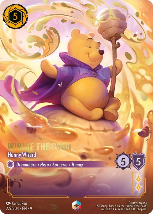 Winnie the Pooh - Hunny Wizard Card Front