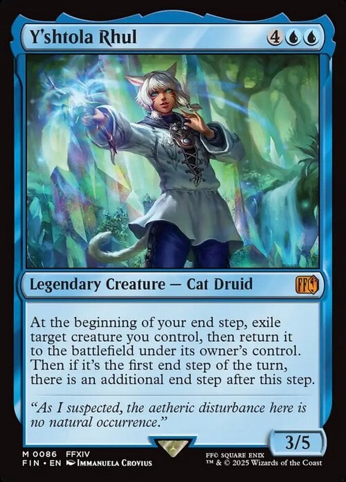 Y'shtola Rhul Card Front