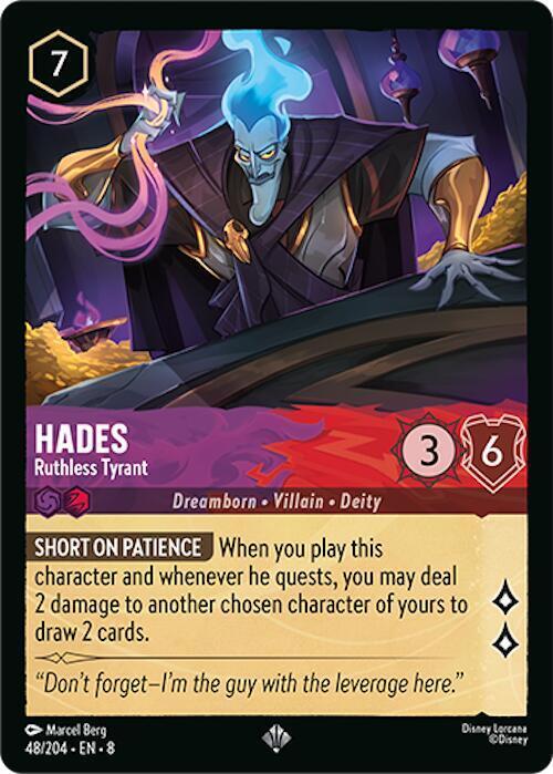 Hades - Ruthless Tyrant Card Front
