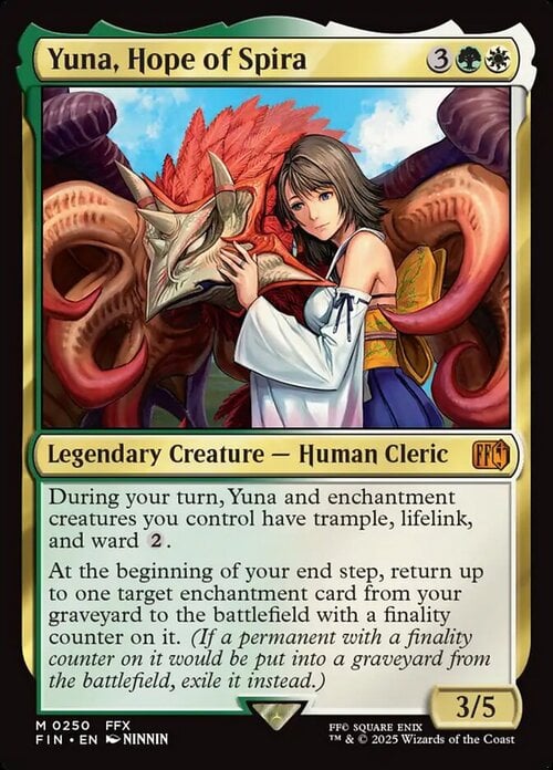 Yuna, Hope of Spira Card Front