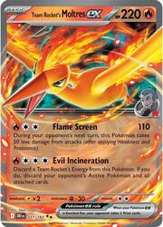 Moltres ex del Team Rocket