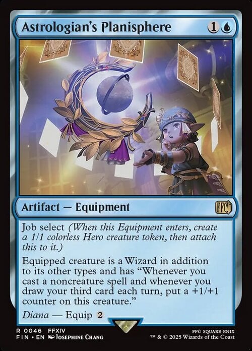 Astrologian's Planisphere Card Front