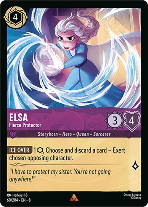 Elsa - Fierce Protector Card Front