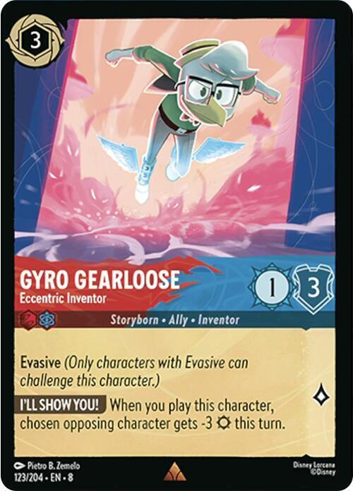 Gyro Gearloose - Eccentric Inventor Card Front