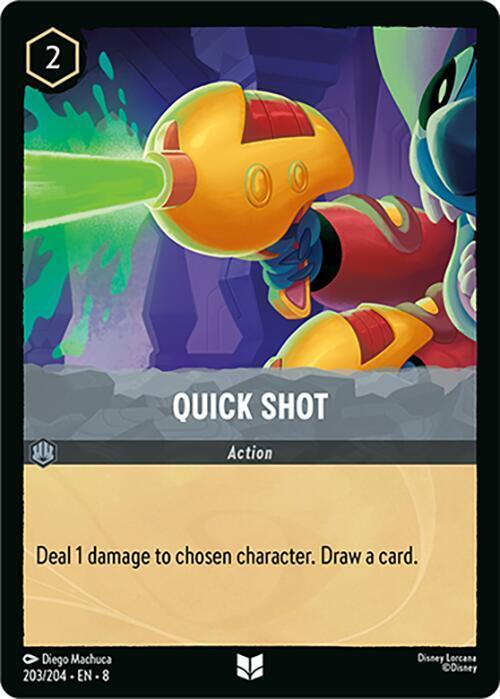Quick Shot Card Front