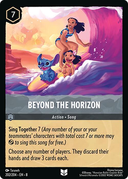 Beyond the Horizon Card Front