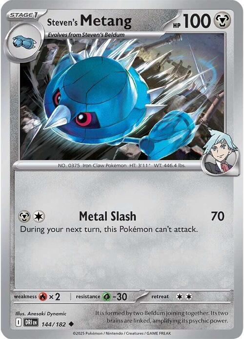 Steven's Metang Card Front
